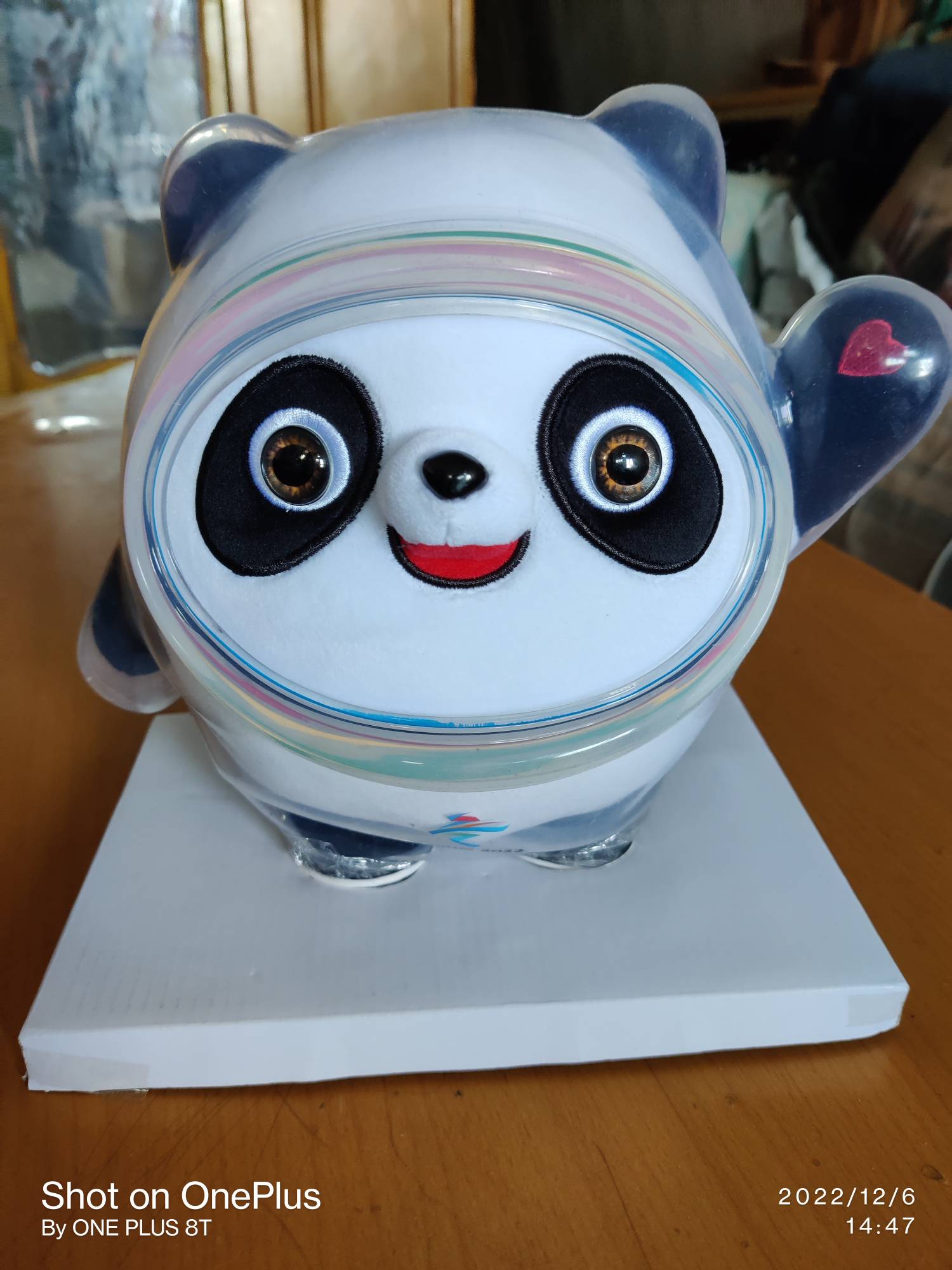 联通的冰墩墩到了，西安发的京东，以为是个小的，没想到挺大一个



75 / 作者:拾念卟执念 / 