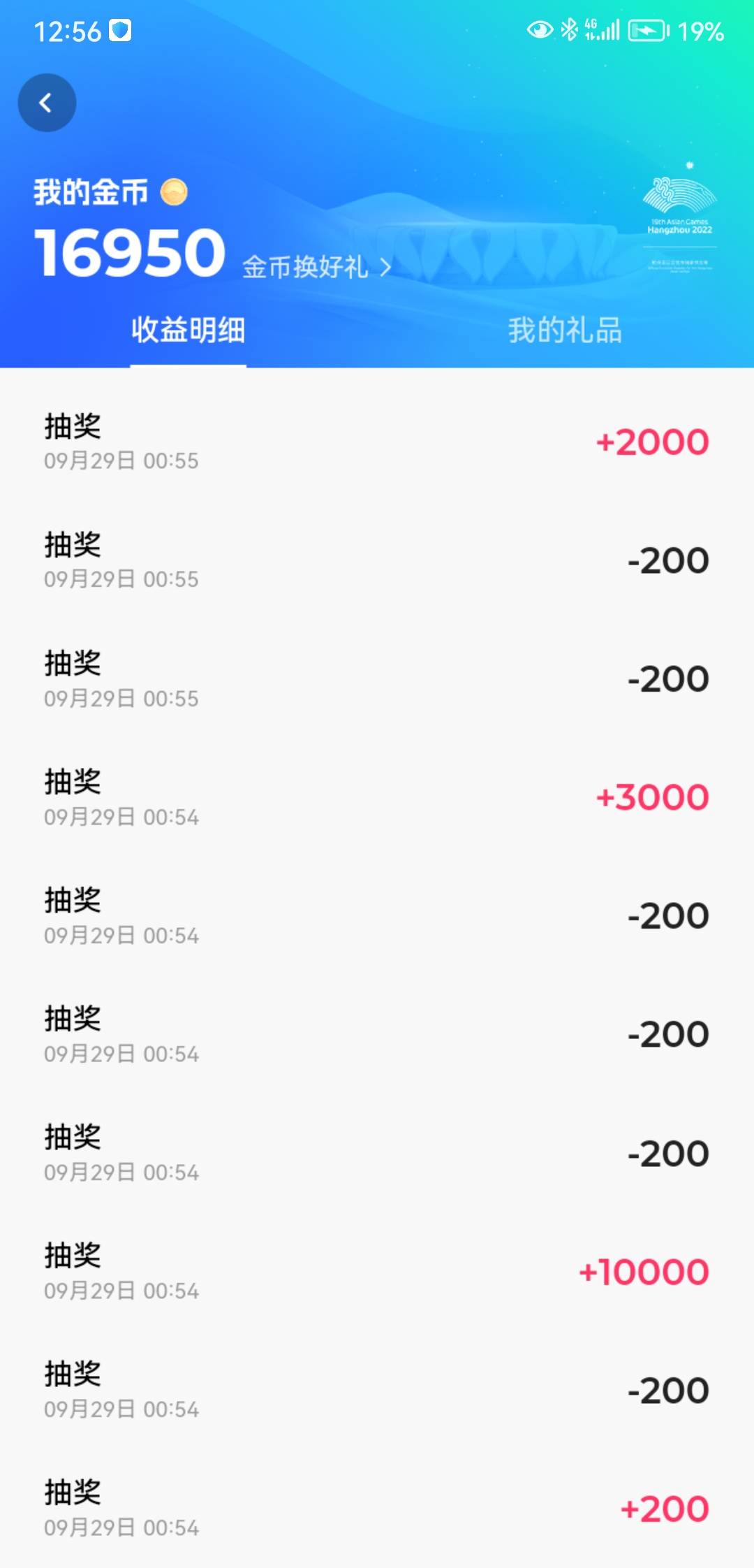 快手抽奖每天10次那个    平时最高中了1000     今天中了10000 、3000、2000、  不中94 / 作者:我们不该这样的 / 