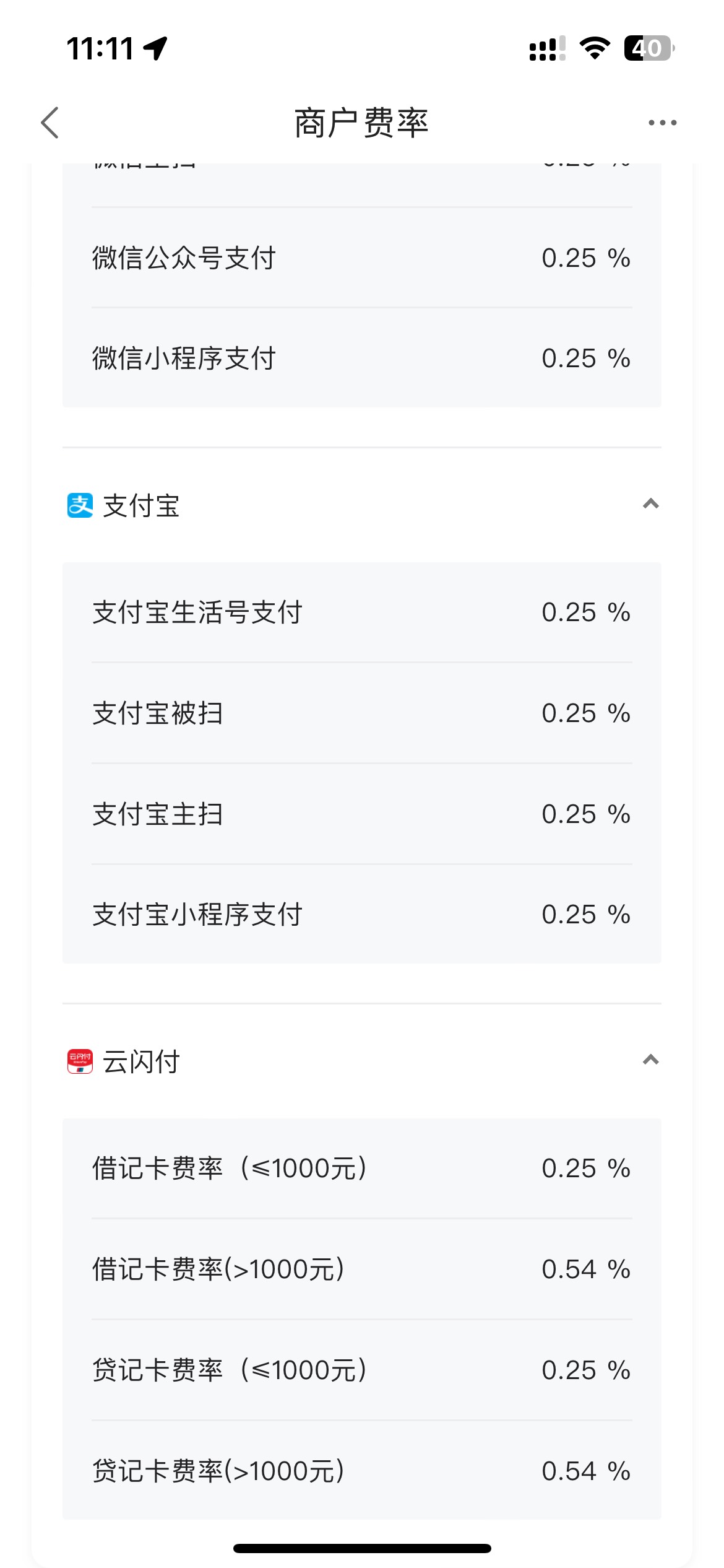 你们度小满的结算费率是多少

80 / 作者:卡农跳跳虎 / 