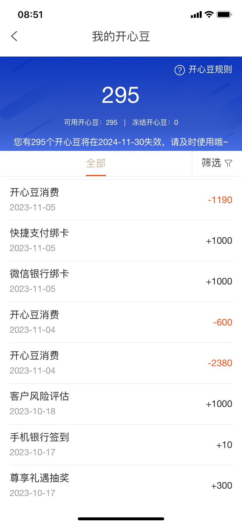 上海农商毕业总的将近100毛，支付宝 微各8.8.欢乐豆80毛

6 / 作者:北汉有志711 / 