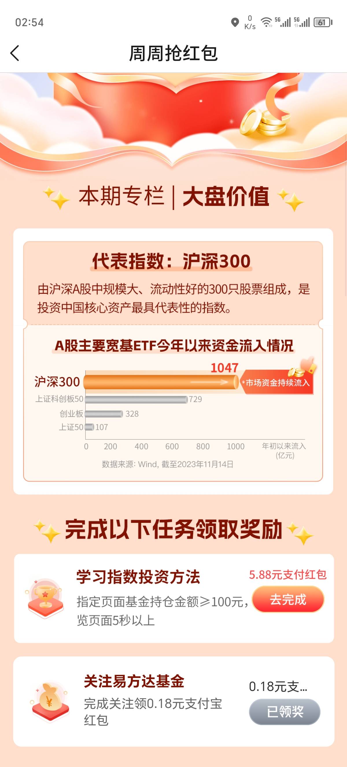 今日首发娇娇学知识卖基金100t+1领5.88支付宝红包，有能力的买5000，晒仓领20



63 / 作者:苏九凉ig / 