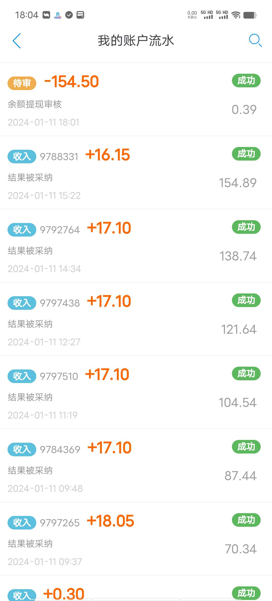 今日收入154米➕联通每日幸运签50米京东e卡

88 / 作者:我不是神仙 / 