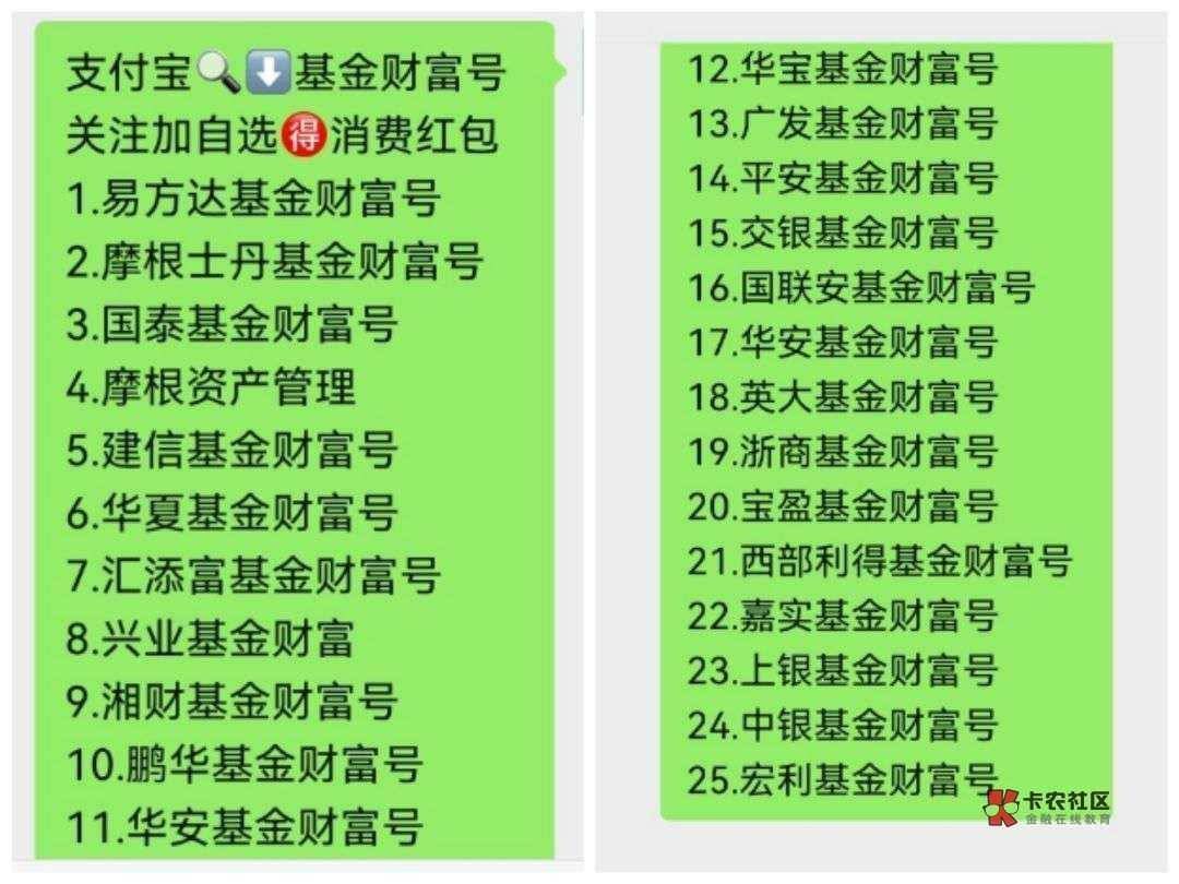 支付宝基金会弄的老哥去，现在严重缩水，一个号最多两三块，三个号拉满就完事了，早餐0 / 作者:肥羔羊 / 