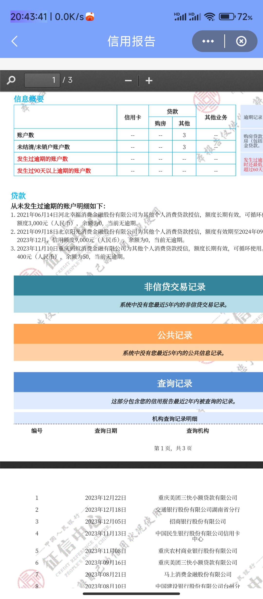 老哥们这信用报告废了？分期乐的居然逾期没有记录


66 / 作者:要唧唧向上 / 