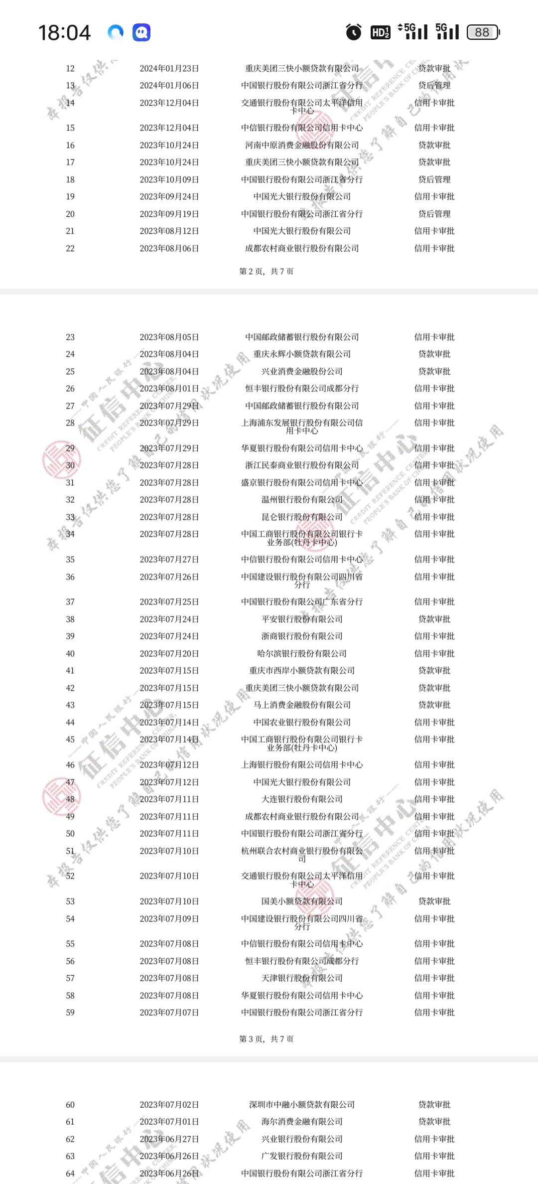 兄弟姐妹们，麻烦帮我看看，这是不是2025年8月后就变白了，现在申请信用卡网贷都是秒95 / 作者:不服就干生死看淡 / 