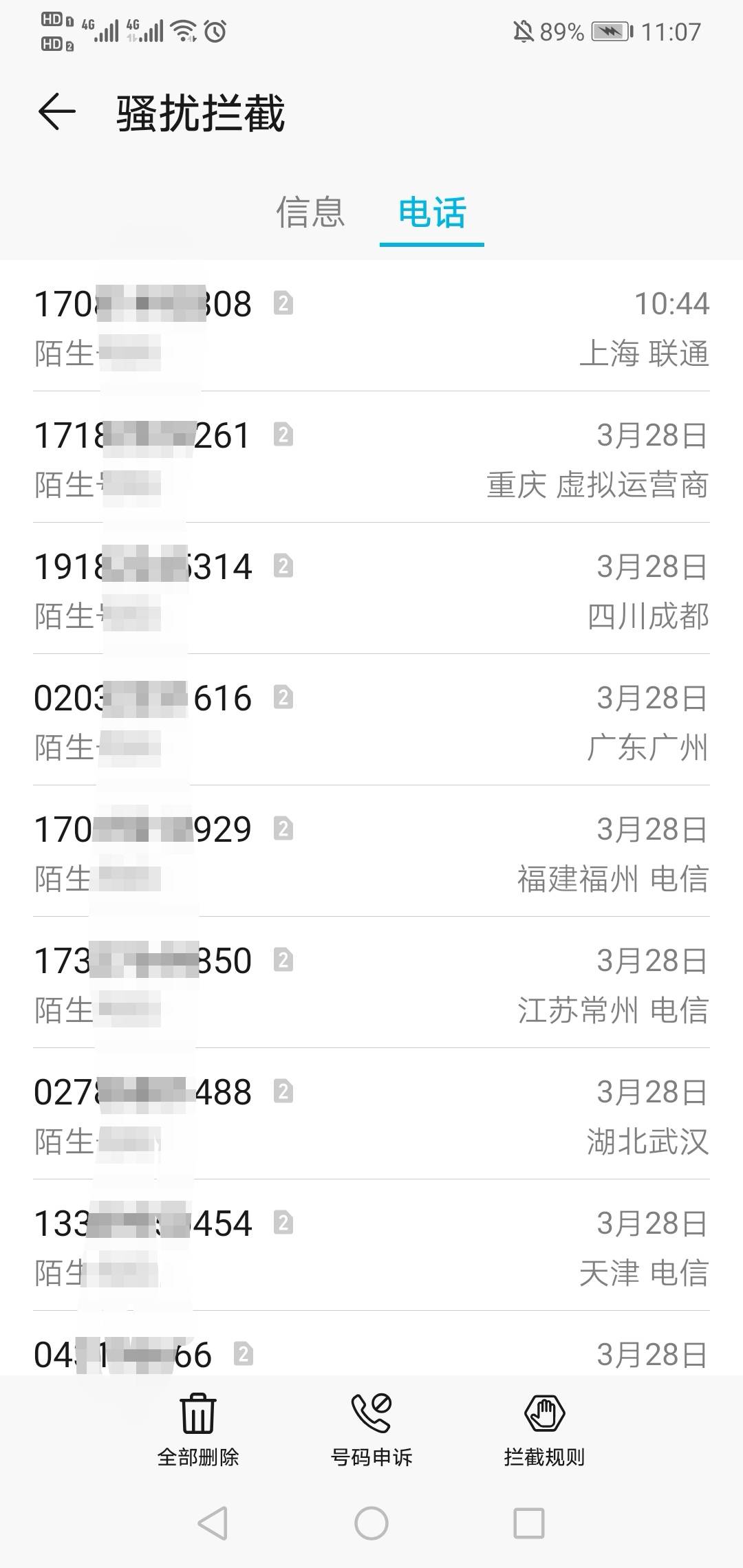 做任务注册乱七八糟的app，还有薅羊毛，还有之前到处提交资料申请贷款，把电话号码弄67 / 作者:二十八星天牛 / 