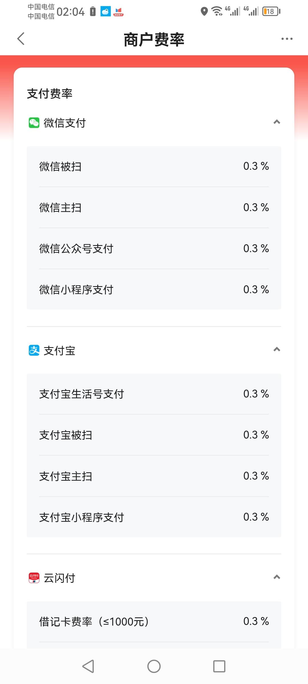 我刚开的度小满费率怎么0.38，上一个才0.3，这就固定成这样了？

10 / 作者:李寒酸 / 