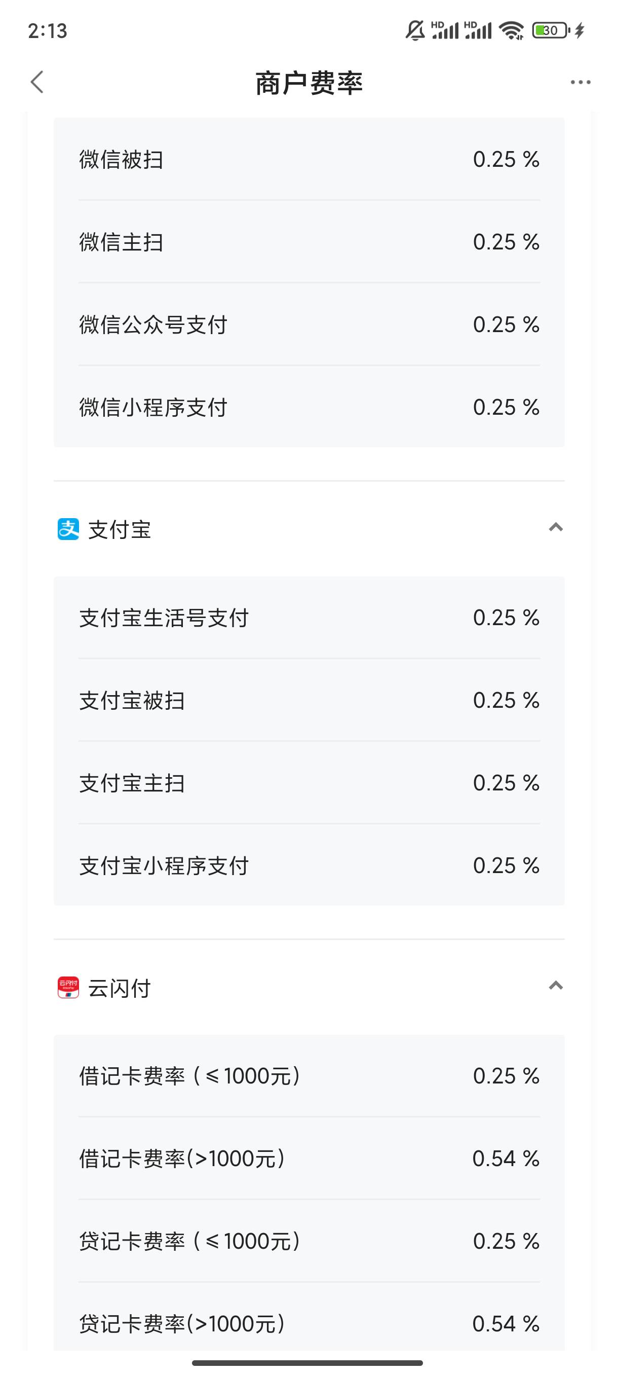 我刚开的度小满费率怎么0.38，上一个才0.3，这就固定成这样了？

63 / 作者:撸毛也能翻身 / 