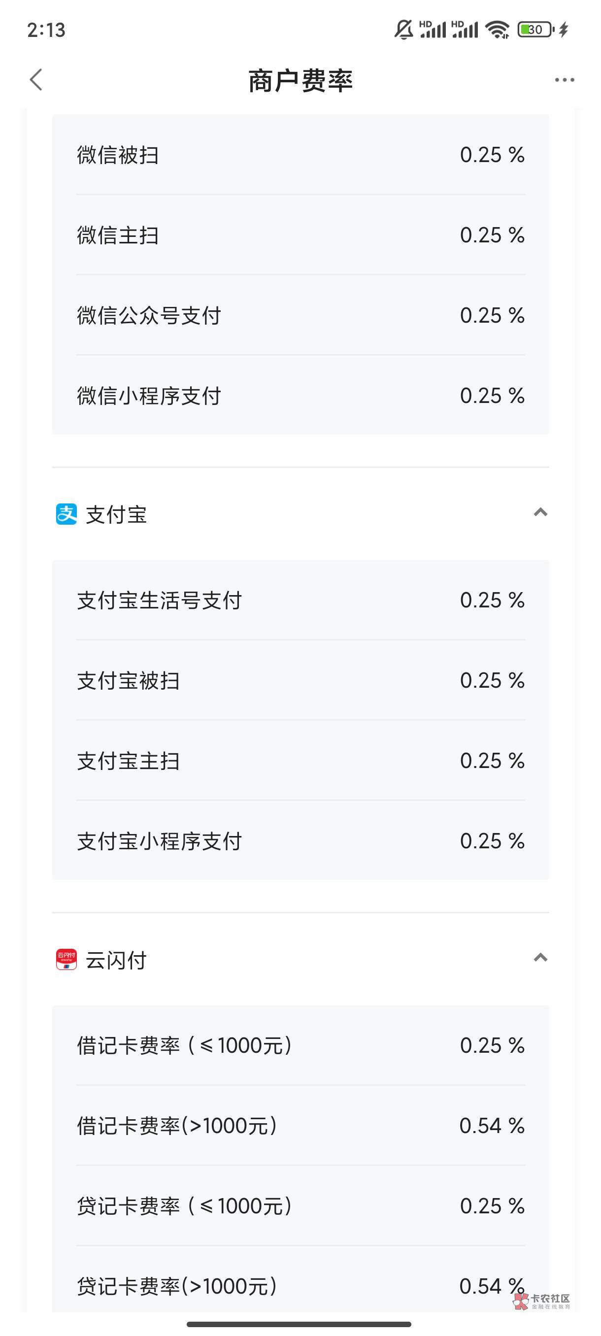 我刚开的度小满费率怎么0.38，上一个才0.3，这就固定成这样了？

12 / 作者:撸毛也能翻身 / 