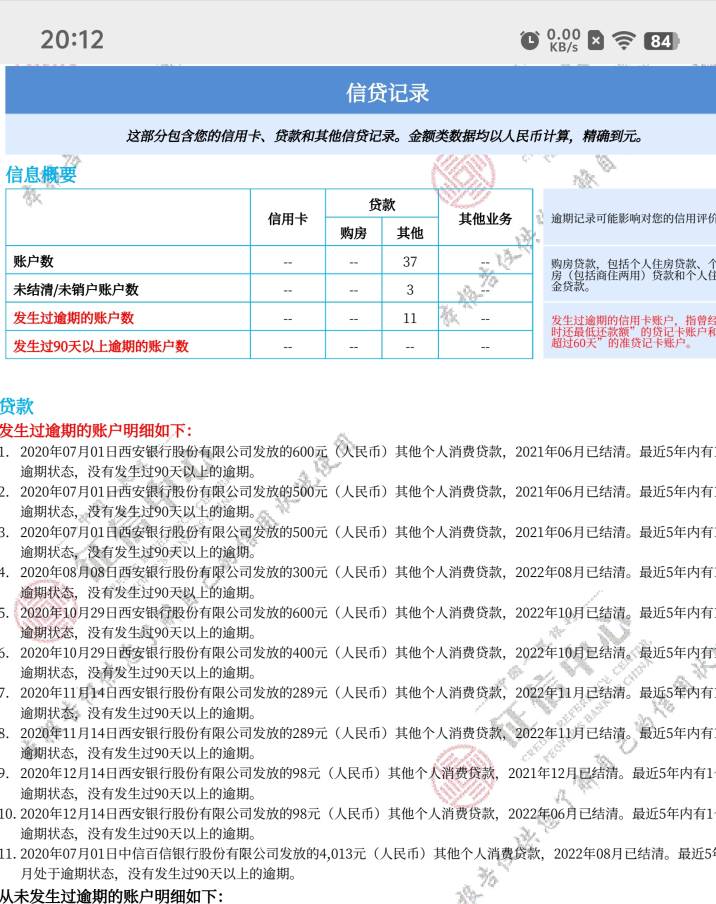 博民下了2w，网贷点啥啥不下，月查询20+，征信逾期11条，黑得一批，分期乐还有2000逾54 / 作者:哦哟偶们 / 