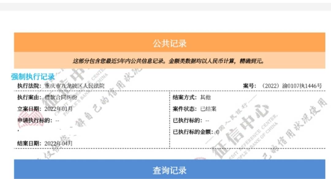 谁有我黑…还了2年了，麻痹最近才在征信上显示这玩意，显示我执行金额为0能不能投诉农81 / 作者:撸贷专业者 / 