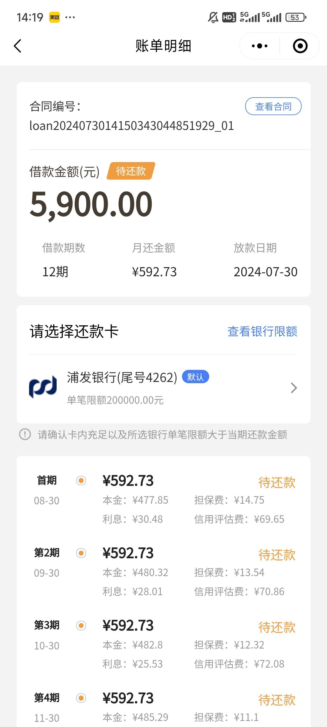 京粒贷下款5900，今年真的好难下款，基本上都T路完了，最近点了很多都不下，今天突然85 / 作者:一切都会好的8888 / 