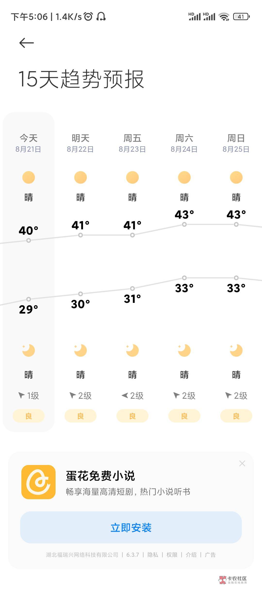 太凉快了，重庆欢迎你。

44 / 作者:没事吧 / 