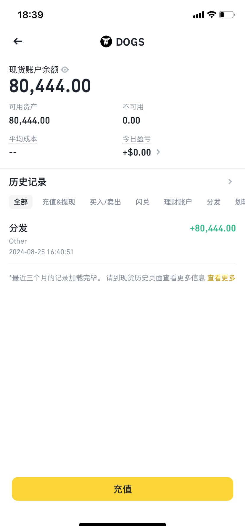 6个号35w到账了，明天开始交易，dogs一出来我就发出来了，0可惜因为有人头，被宁愿自39 / 作者:也爱 / 