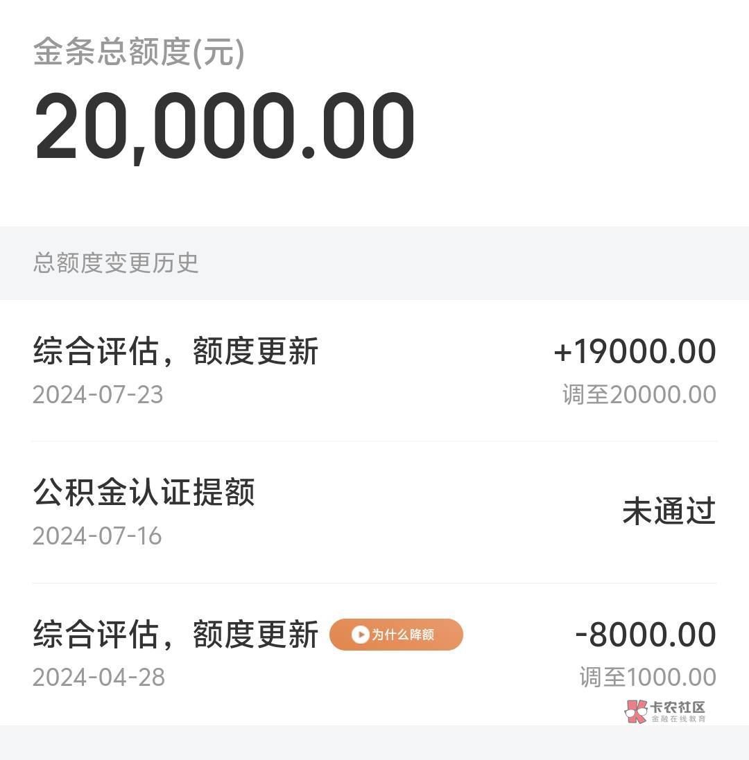 京东金条下款19300   之前借了一千再还 一个月之前京东大面积无脑提额到两万 一直失败60 / 作者:夜袭寡妇村123 / 