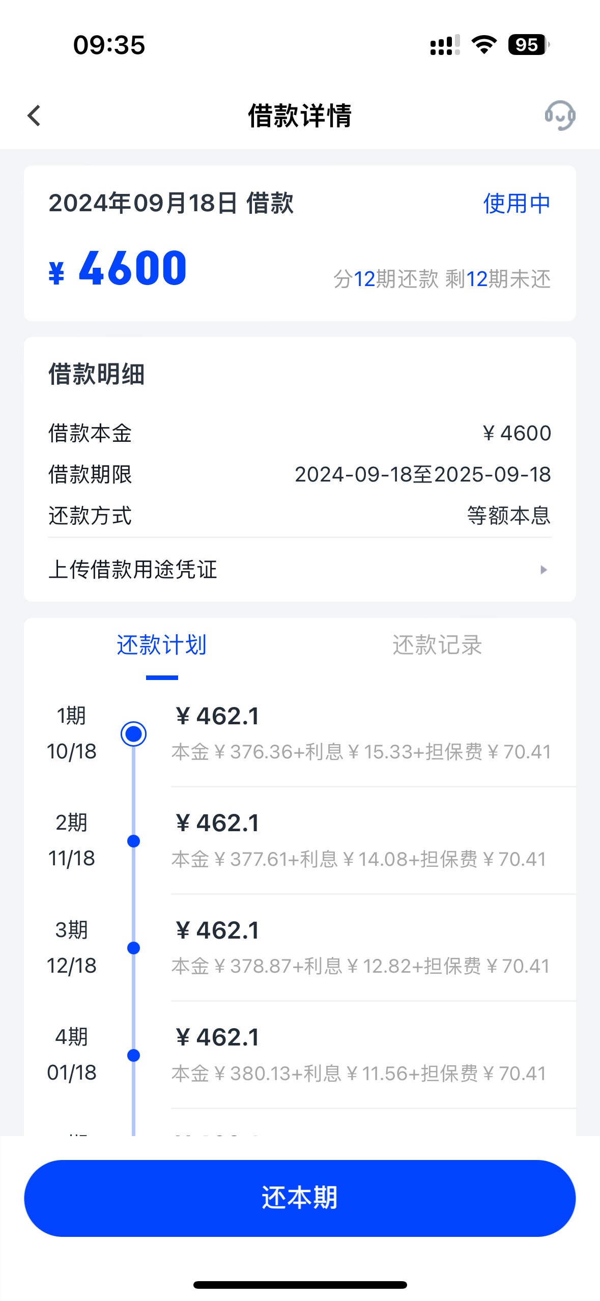 信用飞前天16号下款1000，昨天提前还了一期今天出了三张179的提升额度卡，每张提升额8 / 作者:怎么还是不行 / 