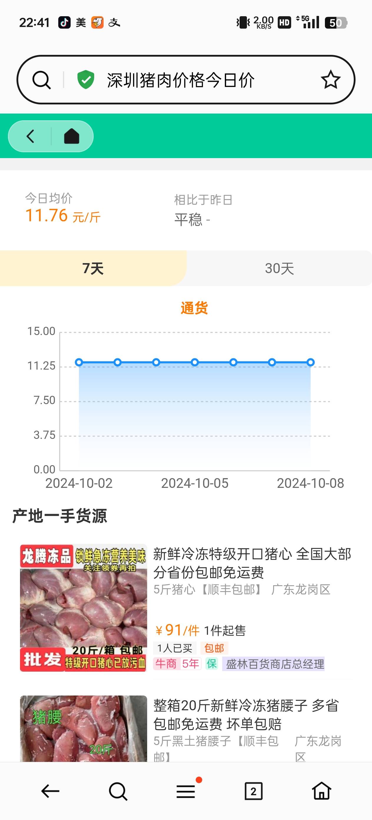 猪肉这么便宜吗 我在美团买菜看到的基本都要二十左右一斤

41 / 作者:拾荒的老头丶 / 