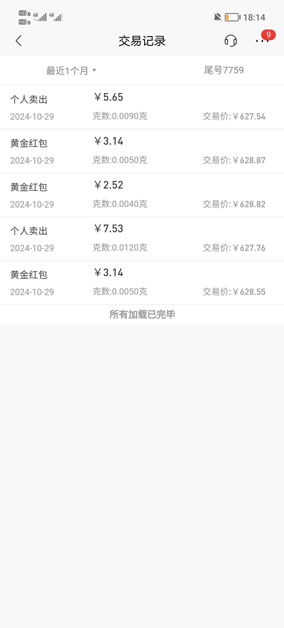 腾讯月卡没申请到，招商黄金，首页有四千，热门活动关注五千，搜黄金自动弹四千，加起85 / 作者:安静@1 / 