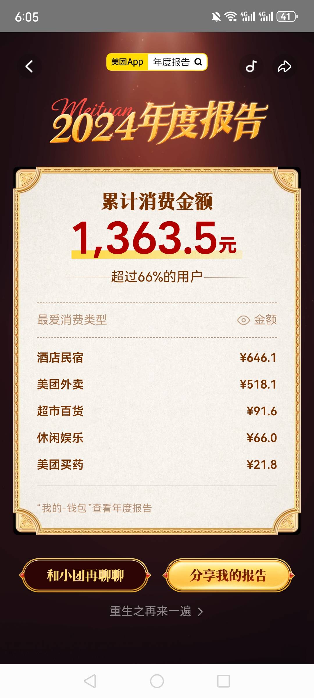 一年美团用了1.5万，真消费不起啊



22 / 作者:望眼欲穿的平凡 / 