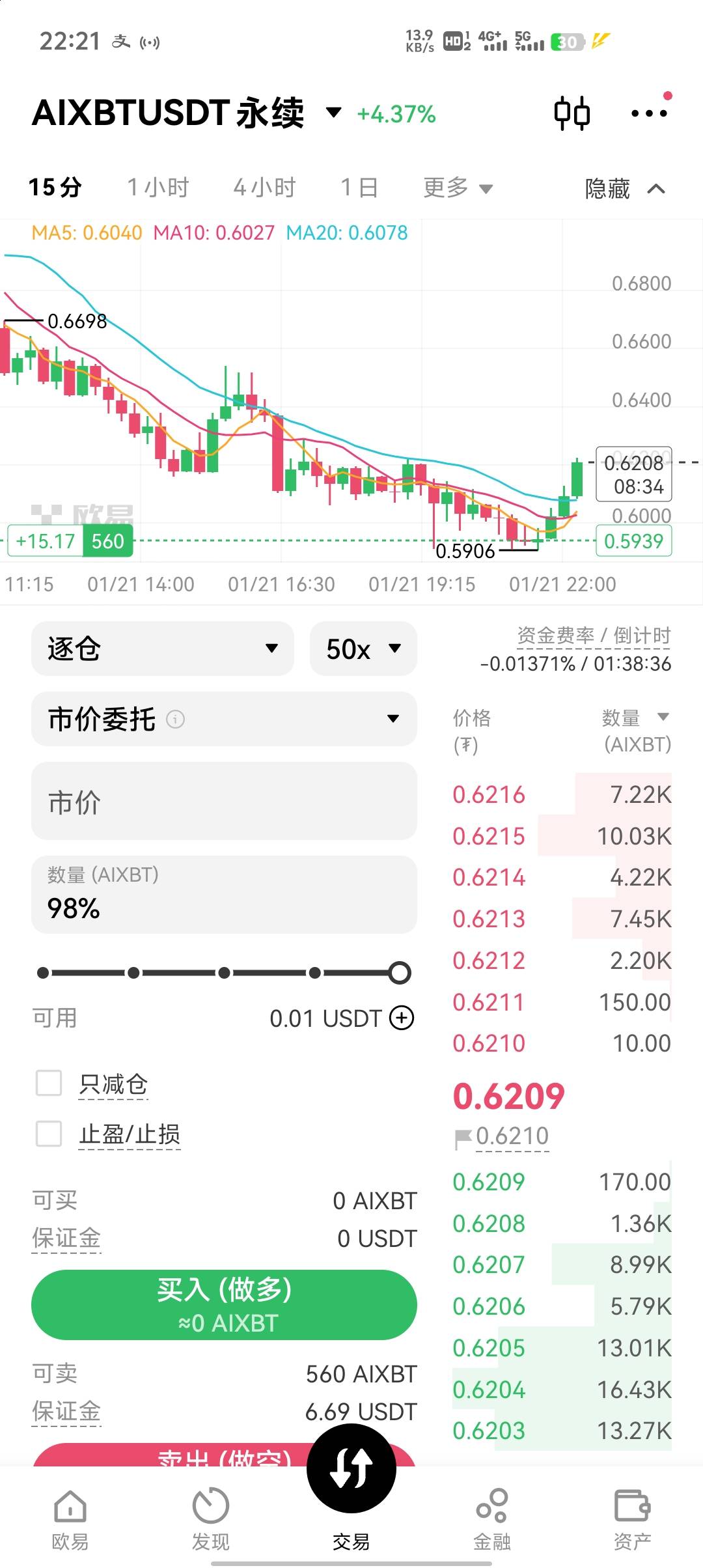 这个币还能涨吗老哥们


95 / 作者:想撸毛毛 / 