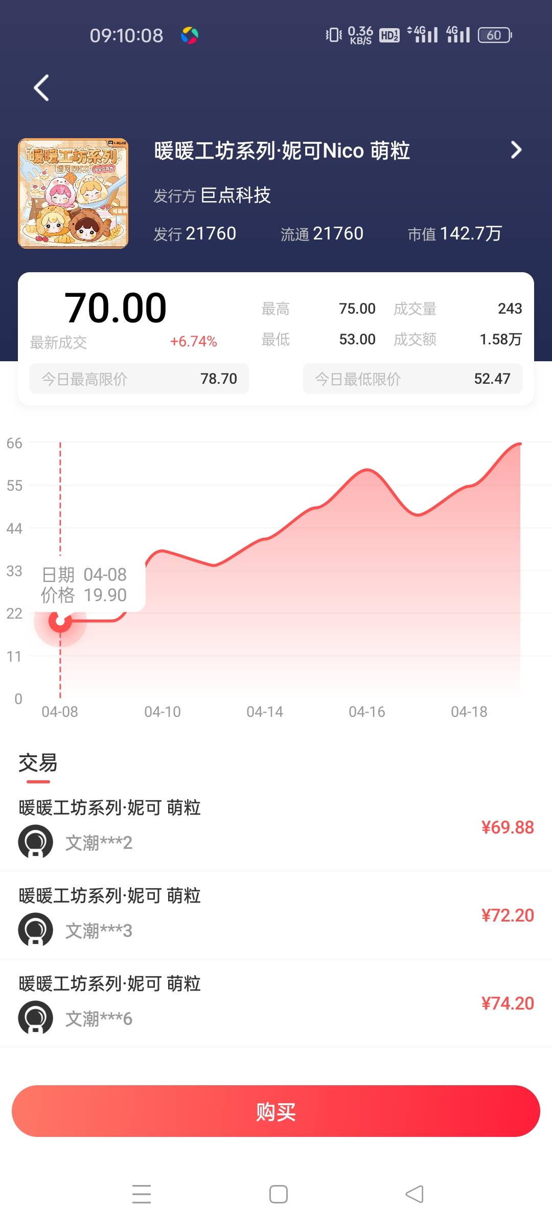 还是出早了，挂了70被秒了

94 / 作者:嘎我去去去去 / 