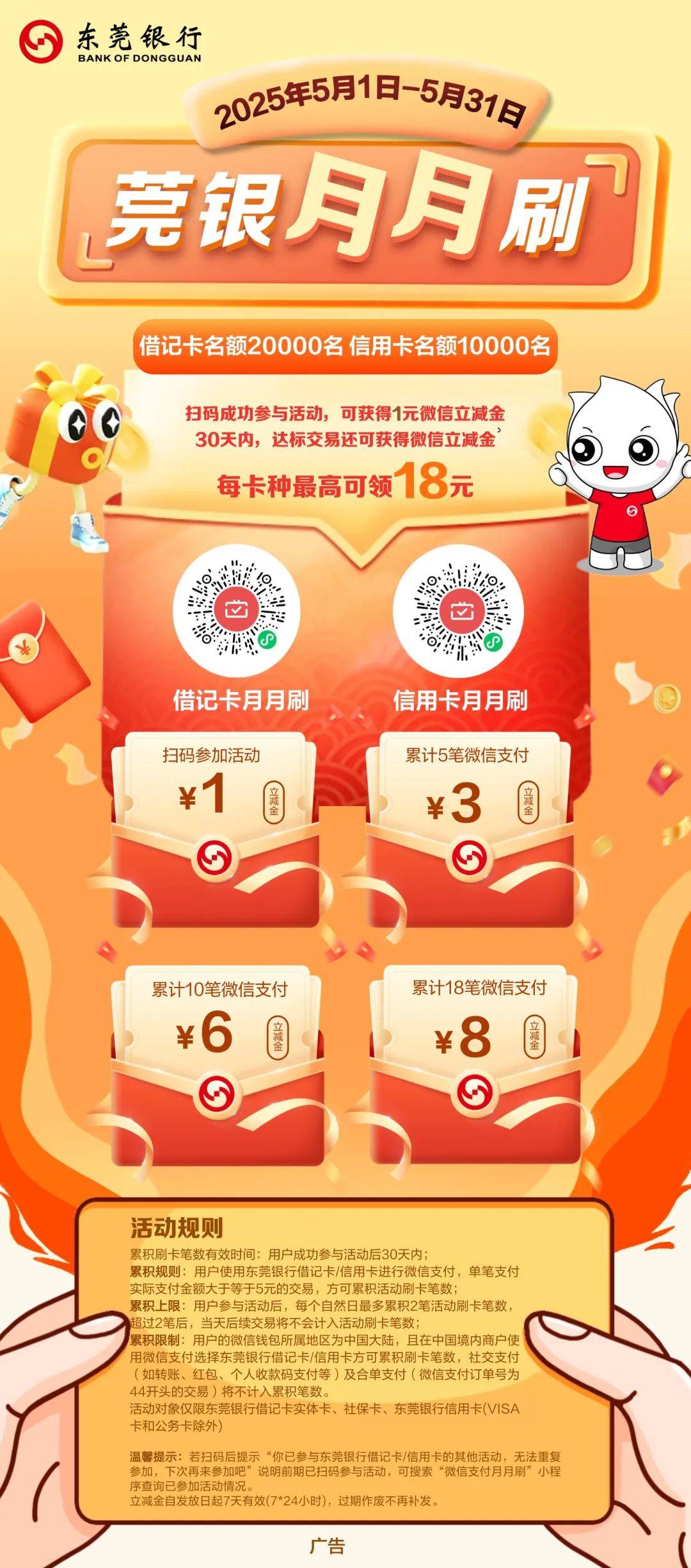 大陆银行微信月月刷150+立减金合集250501

河北农信10


桂林银行12



辽宁农商10


7 / 作者:卡羊线报 / 