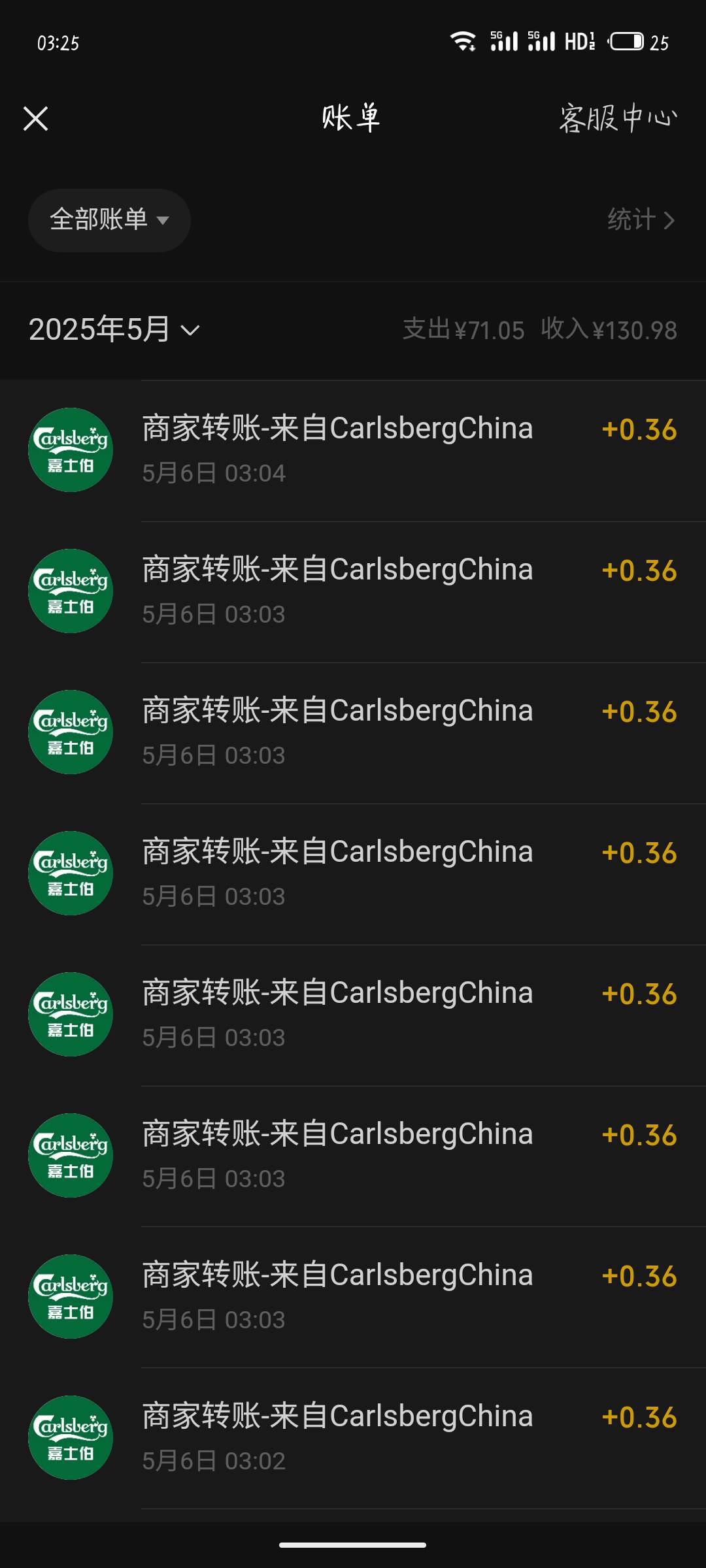 嘉士伯盖子一天12次买码的话大概12-10，关键是盖子贵基本都0.18闲的没事干可以玩玩

72 / 作者:安年似锦 / 