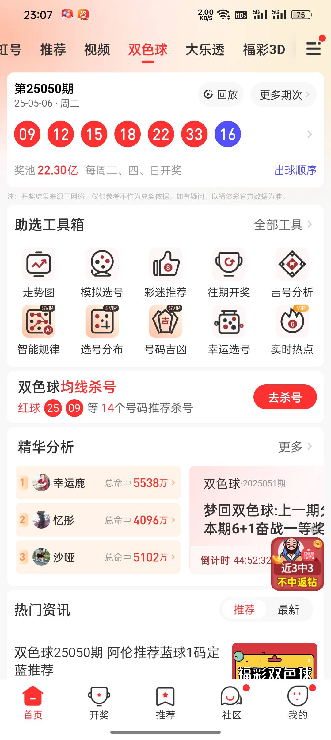今天中了 4+0。历史最好战绩 5+0。这辈子要求不高，中个二等奖就行，我去县城付个几十79 / 作者:论迹不论心 / 