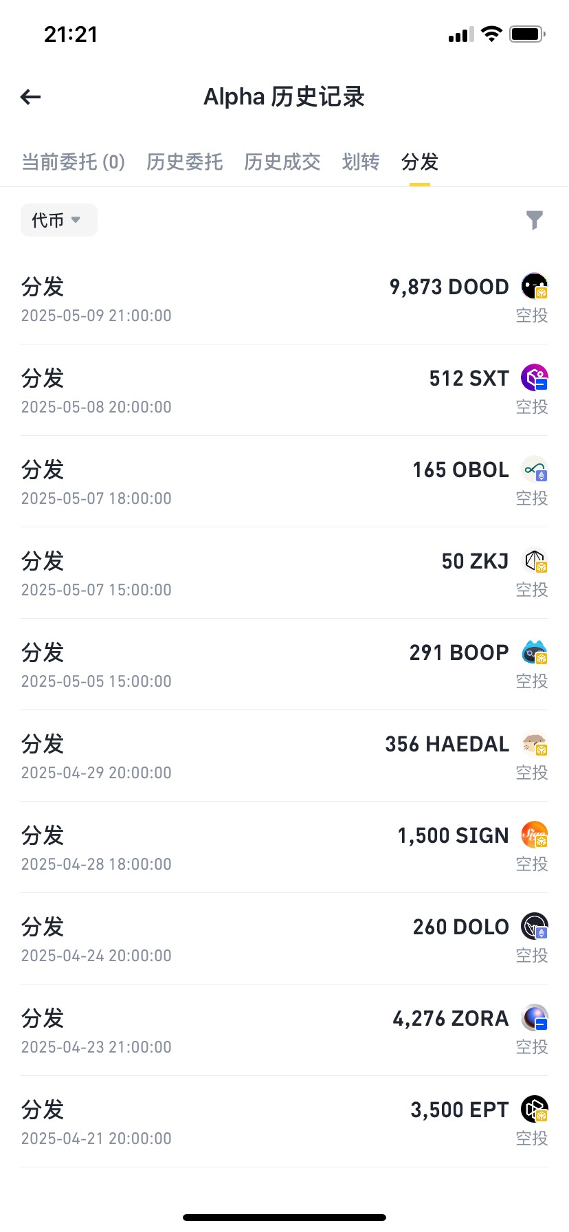 从4月22号以后就没再发帖子，这20天，每天沉浸在币安的各种tge 阿尔法空投里，每天大39 / 作者:也爱 / 