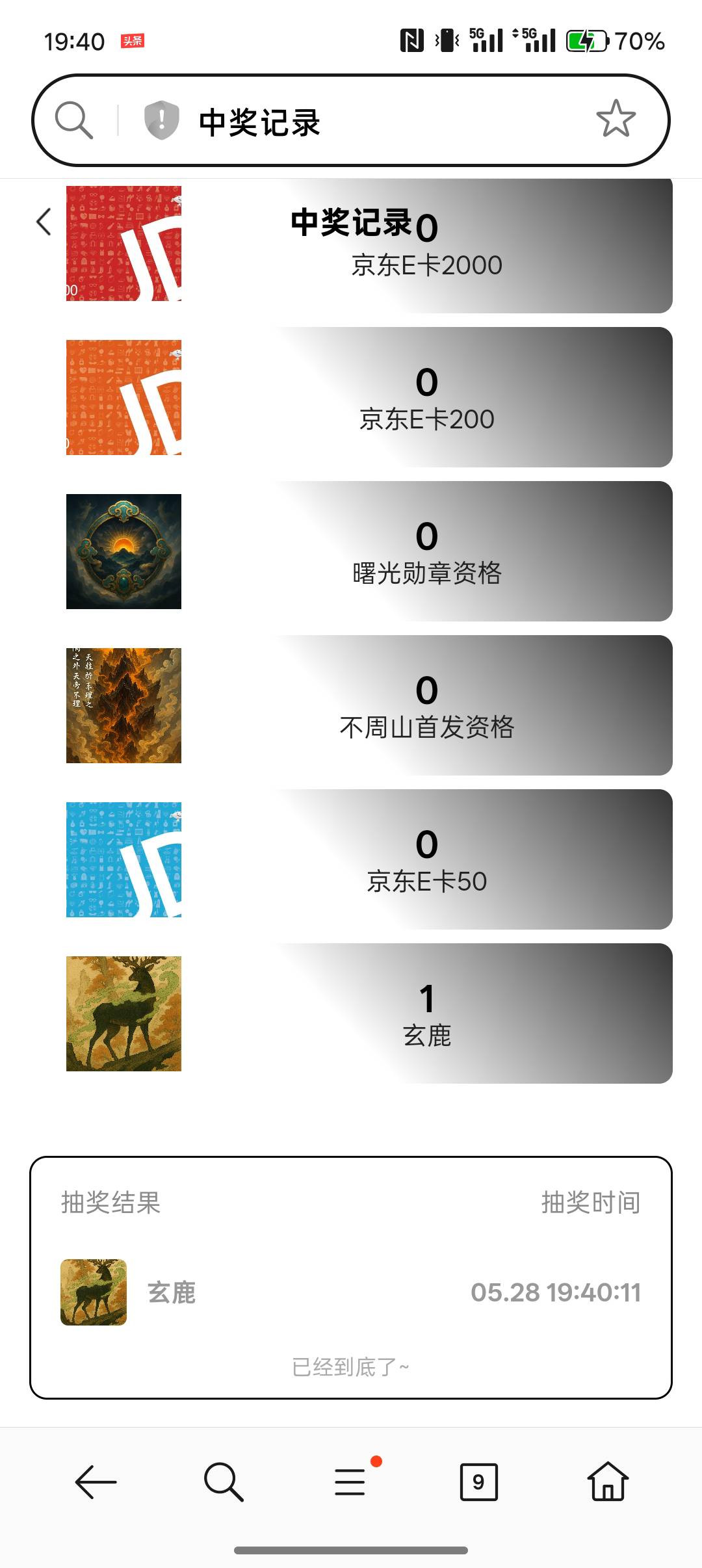 抽了个这个是啥值馒头吗， 怎么你们都是那个不周山。

65 / 作者:挂壁老哥gg / 