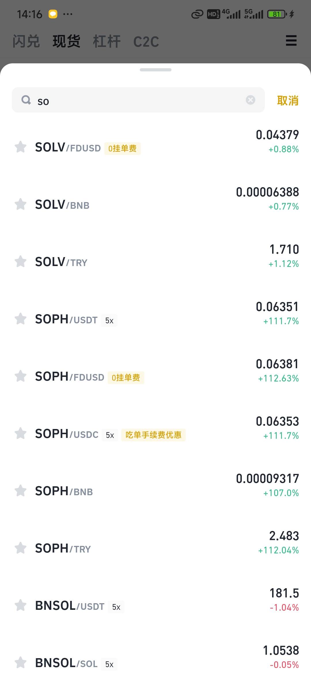 看来你们是真的没毛了。给你们发个币安的毛吧，人人70块左右。交易100u的现货Soph。就47 / 作者:北方游游k / 