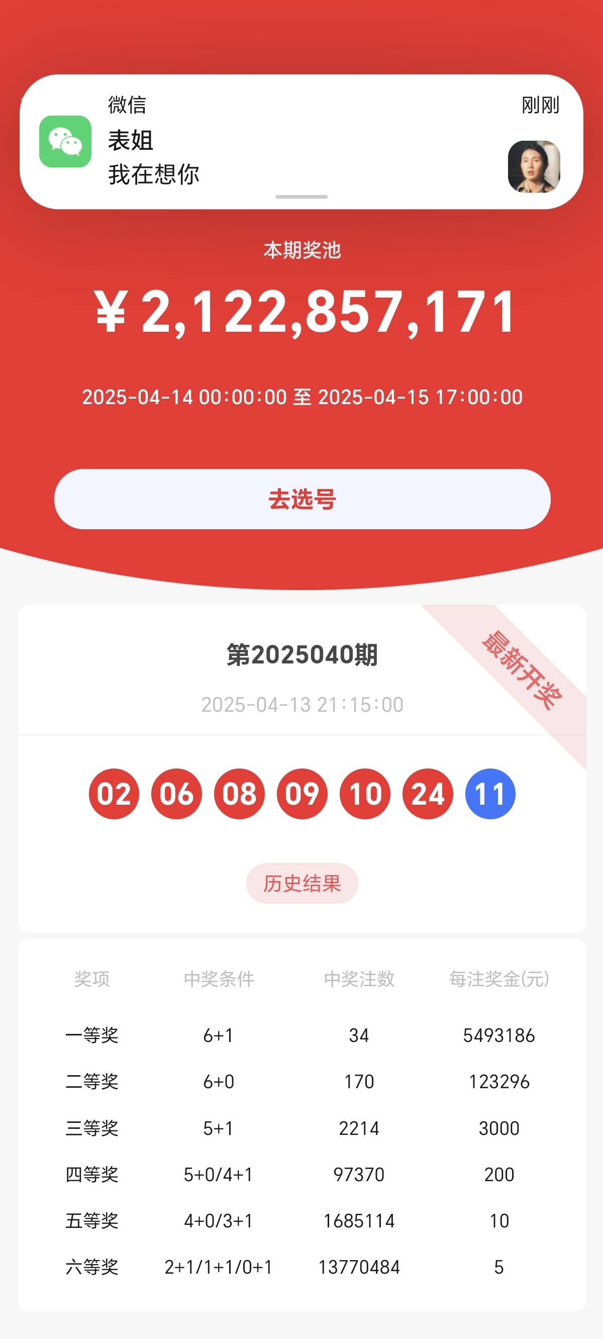 啥时候能中大奖，就不用上班了

54 / 作者:新年快乐111 / 