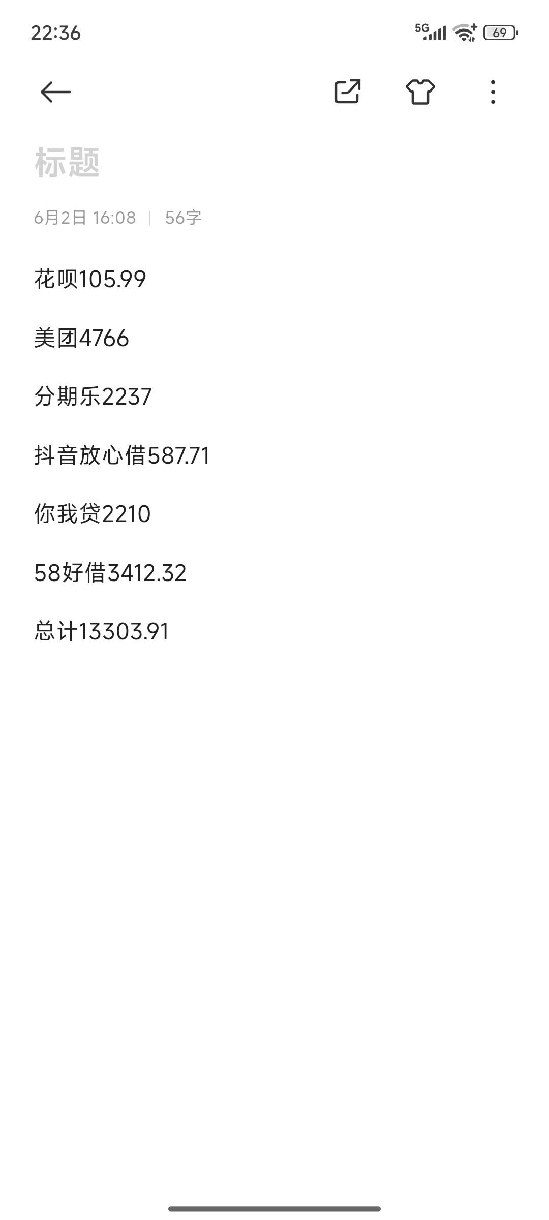 打算进厂打螺丝还钱了
美团和分期乐还行
就还呗你我贷和58最恶心

26 / 作者:三和大神挂壁仔 / 