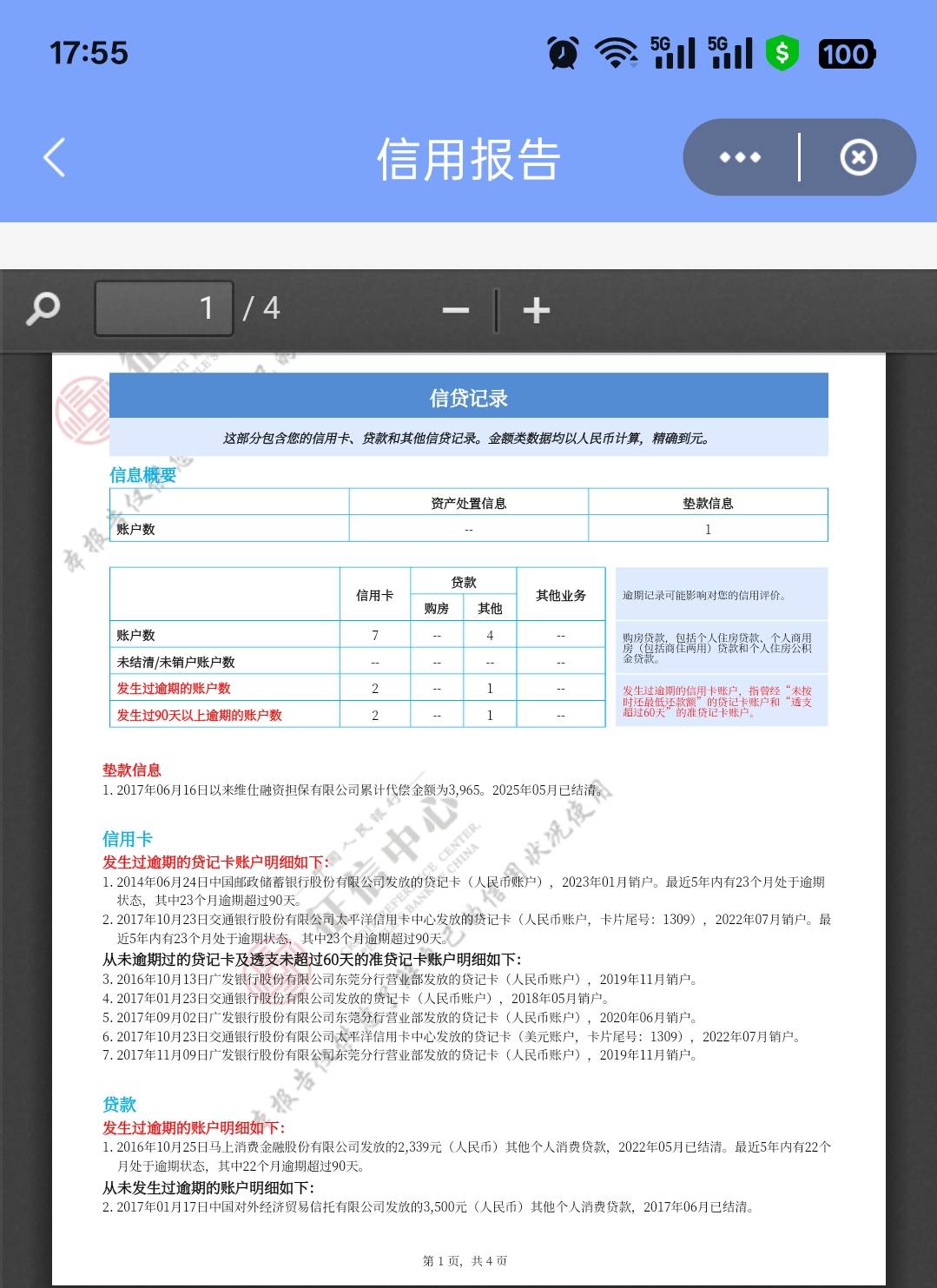 这征信能搞车贷不。他奶奶个腿的。

16 / 作者:蓝泡泡 / 