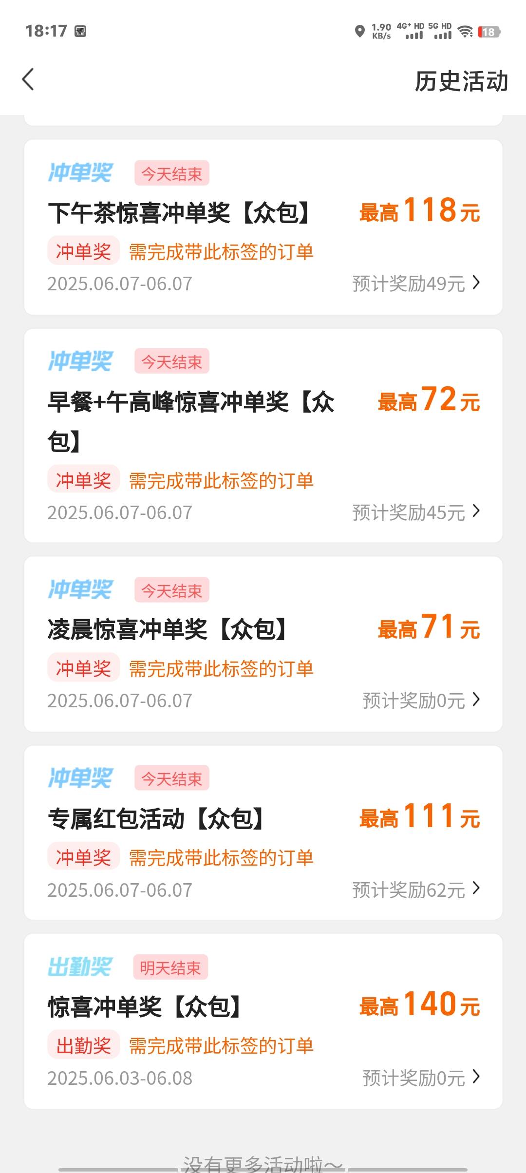 12点出去，6小时37单147.8，加奖励156，一共303.8还行吧


30 / 作者:卡农第一美 / 