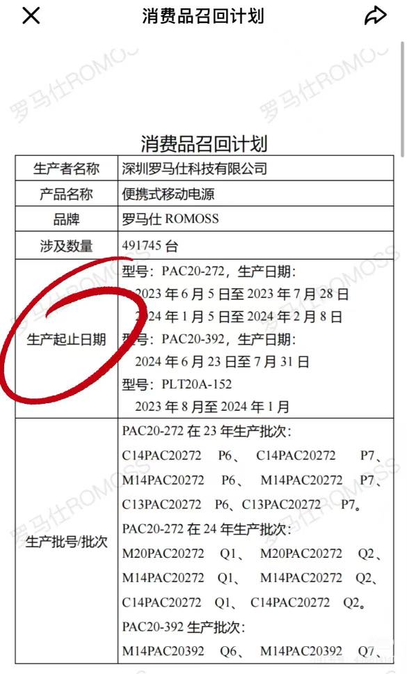 罗马仕充电宝会爆炸，老哥们别用了，快去退了，别把自己炸没了



96 / 作者:一加二 / 