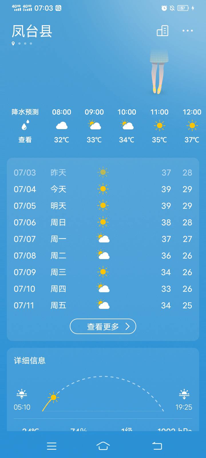 地球已经不适合人类生存了，不到5点出去吃了一个早餐。回来一身汗。外面就像蒸笼一样
4 / 作者:mmmmkbh / 