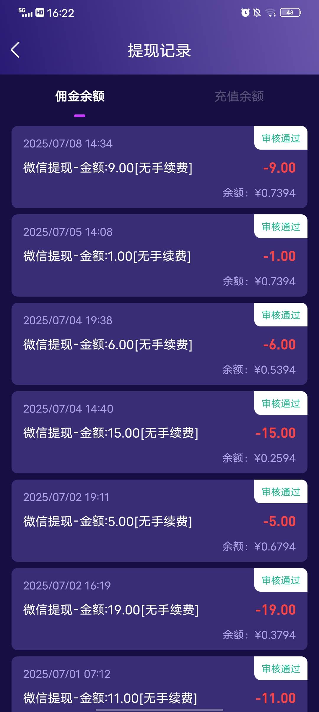 这一天 也没看见能做的。。。软件提了九。ks看了十多块。。没了。。乏味


72 / 作者:炜景 / 