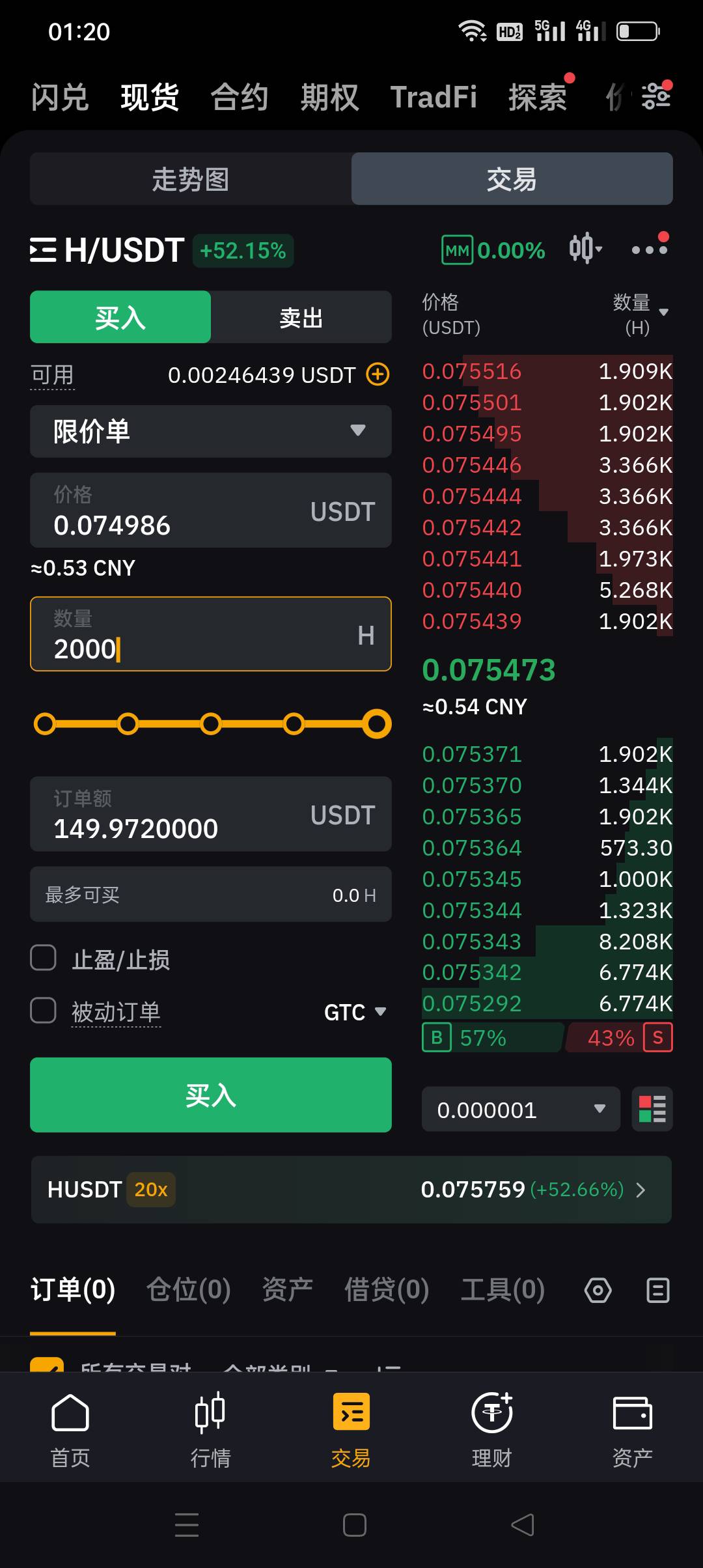 牛b，涨疯了

6 / 作者:iyz2 / 