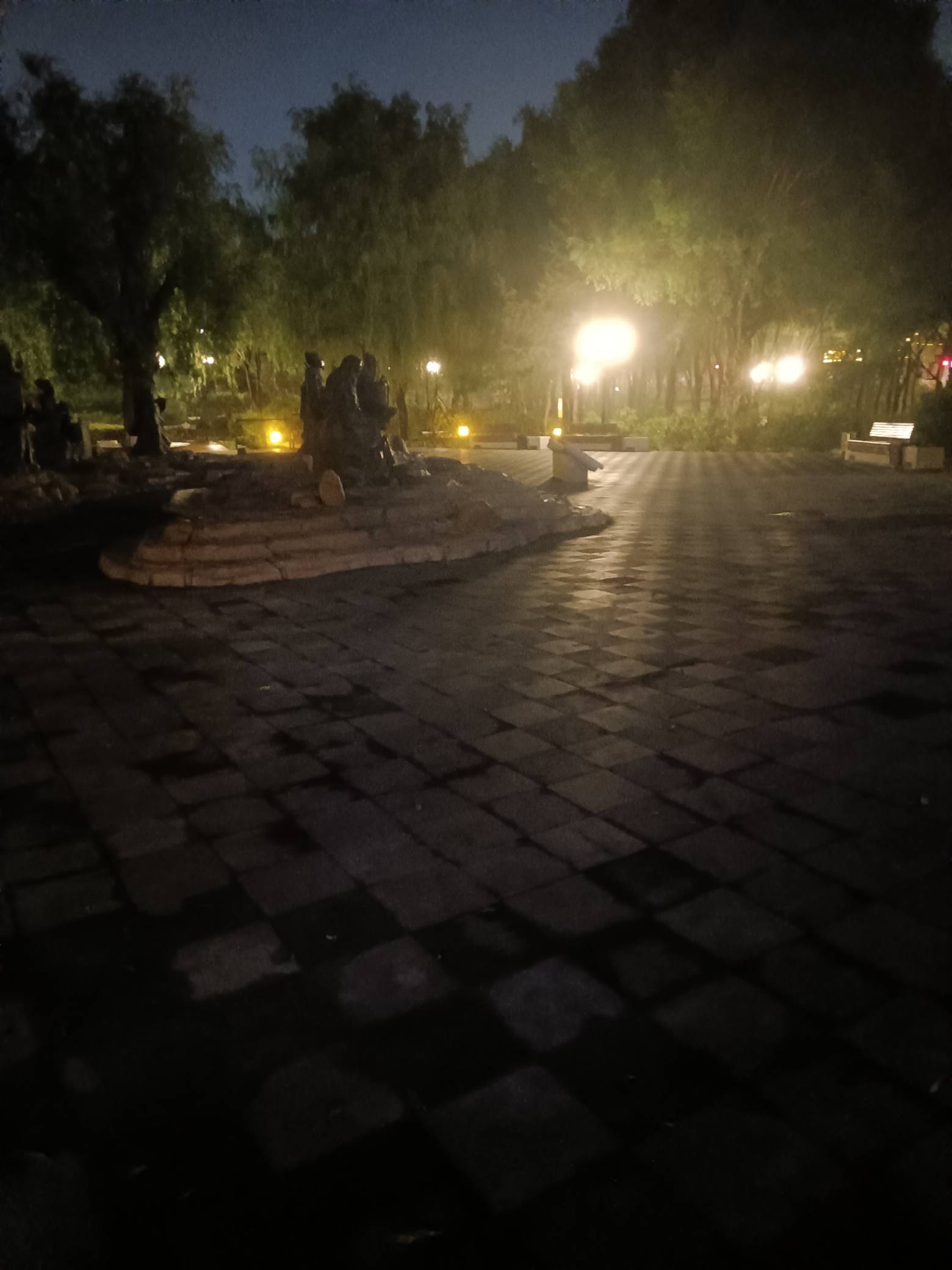 挂壁在公园了，两盒小龙虾70多点，一提啤酒16，一盒红塔山11，公园小分真凉快 蚊子是26 / 作者:买辣椒也用券 / 