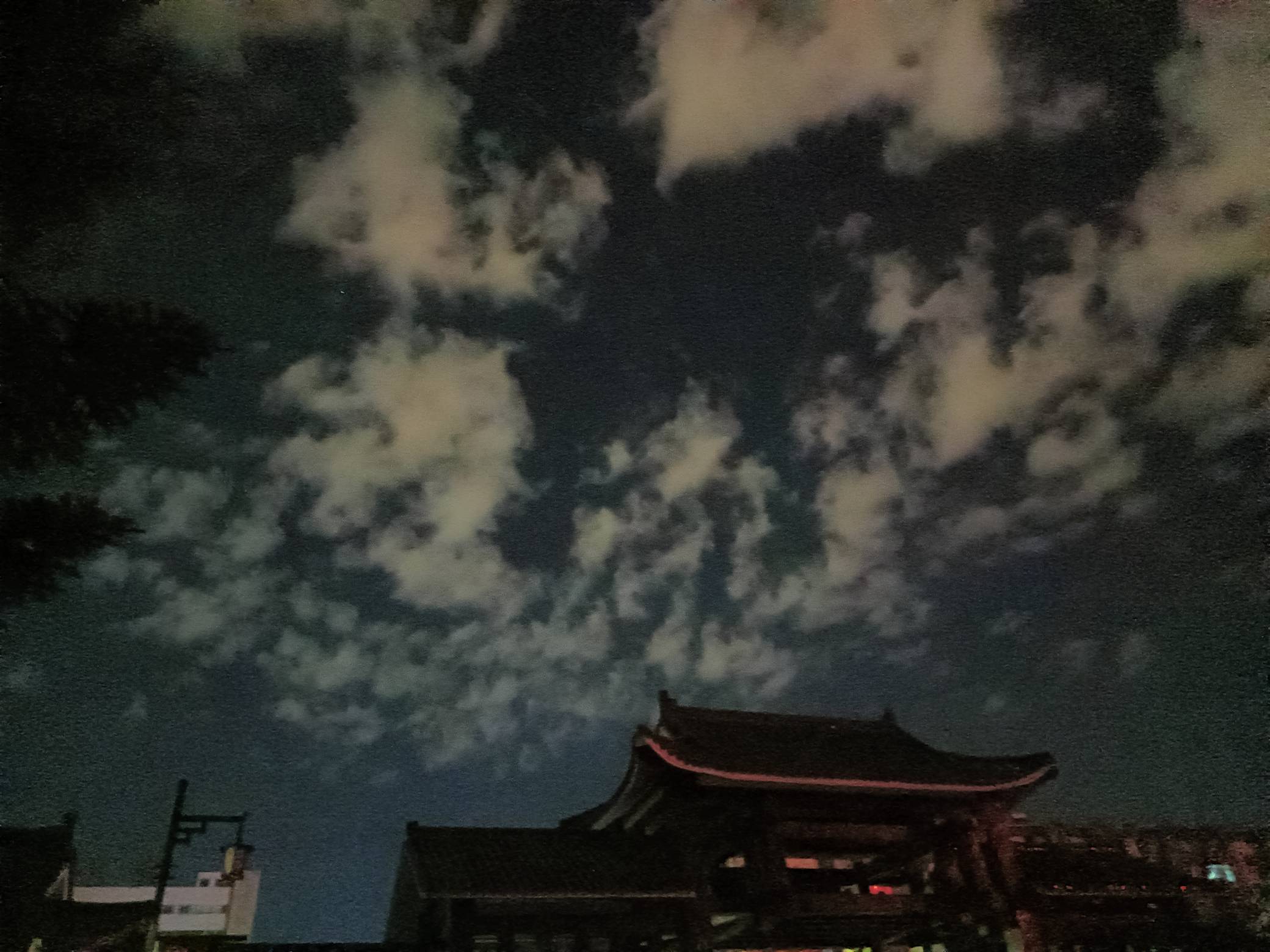 挂壁公园中，老哥们这太美了，蚊子太多了，毫不夸张的说我随便一拍都能打死两三只，如77 / 作者:买辣椒也用券 / 
