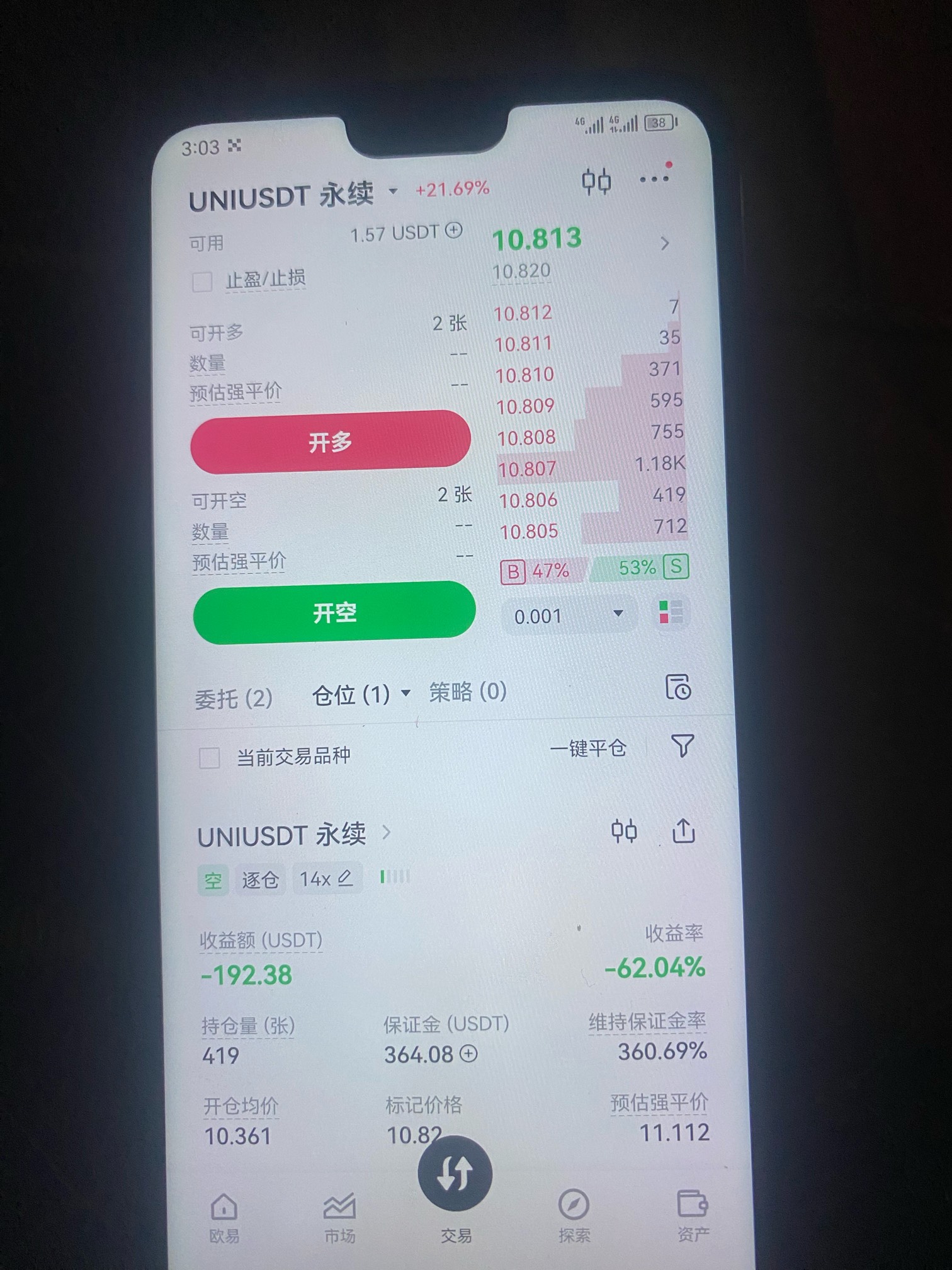 老哥，亏嘛了！下午打掉，晚上全都下来了，他妈币




74 / 作者:哈哈大爷 / 
