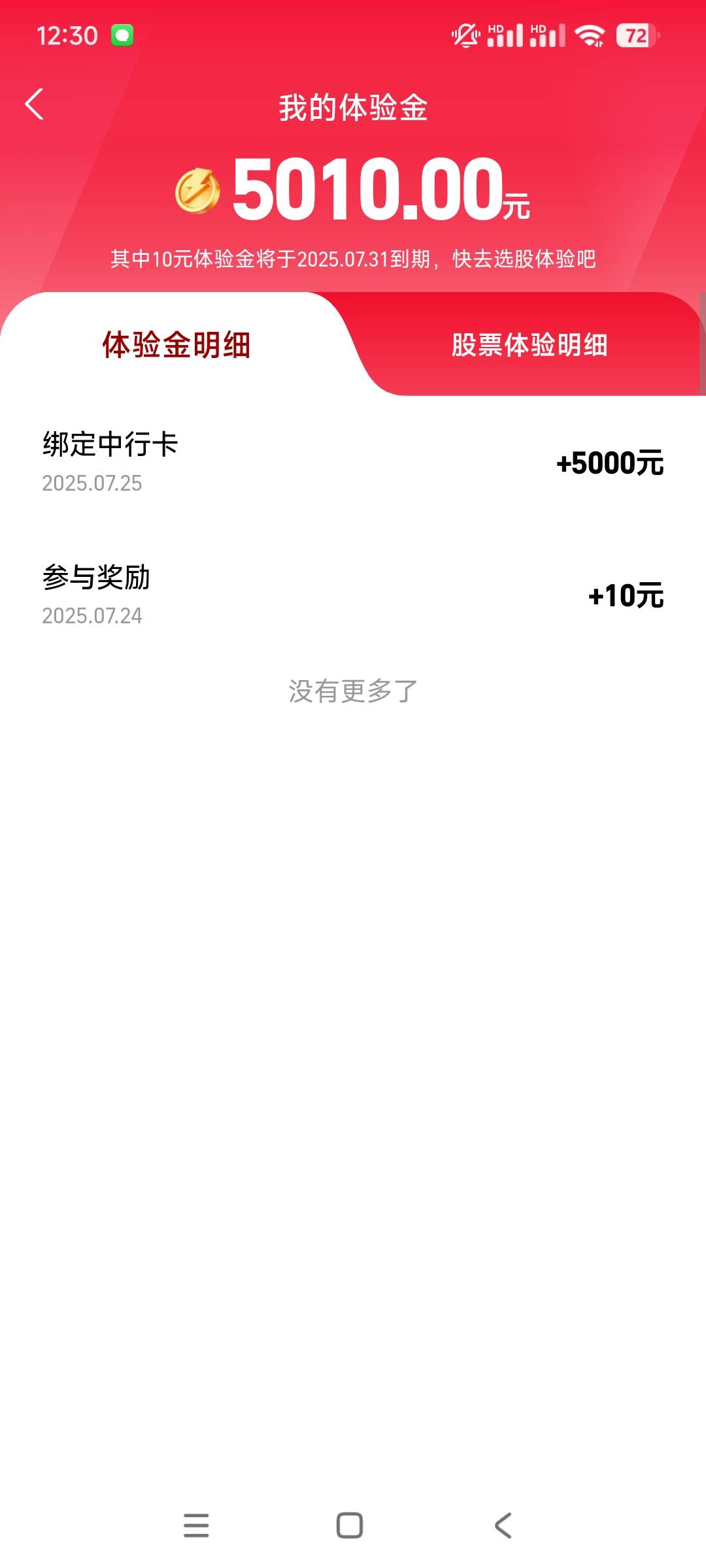 5000 体验金， 接下来怎么搞，还能搞吗？各位老哥。

52 / 作者:给你名字 / 