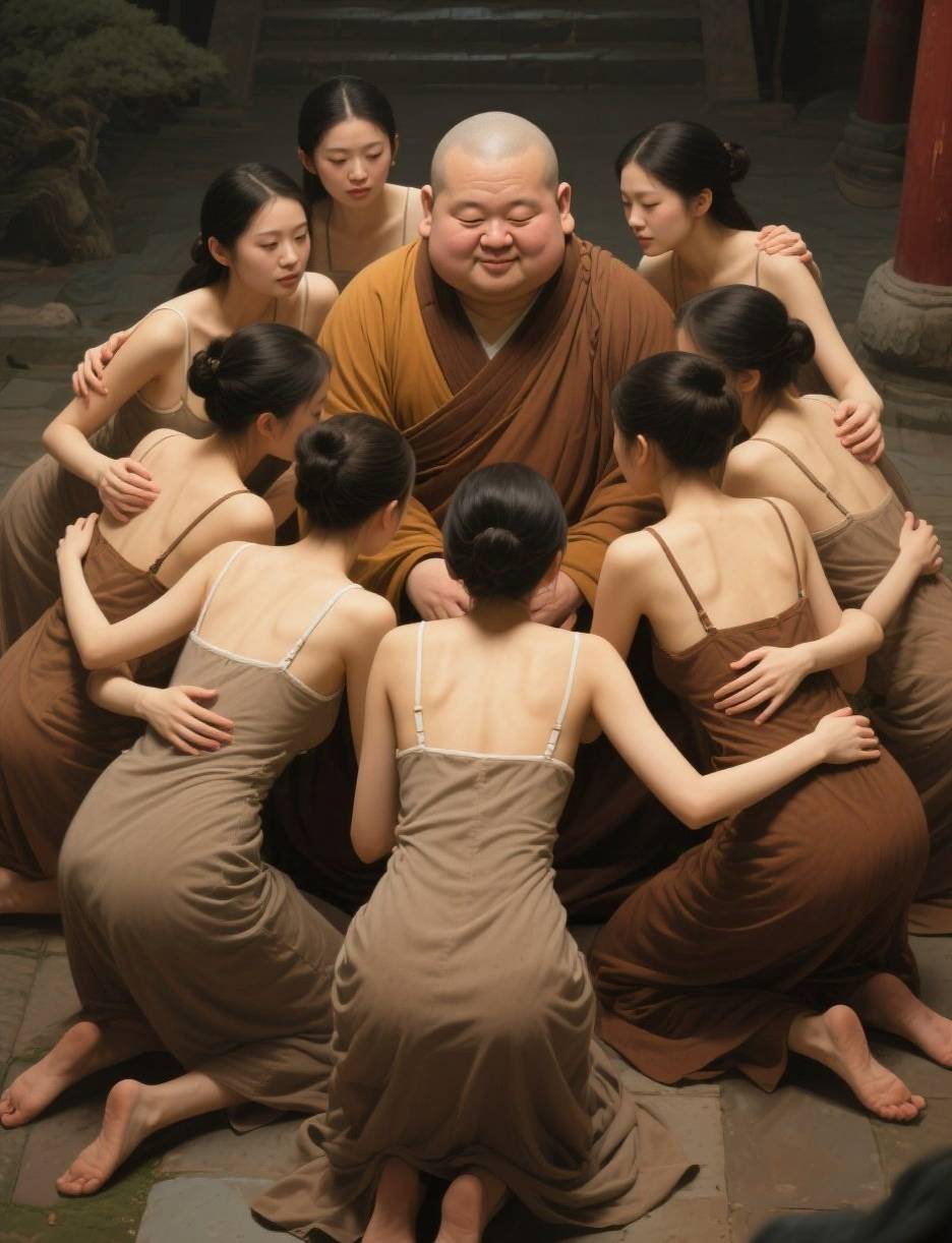 非僧，佛非佛，袈裟难掩俗骨浊

狡兔死，:)烹，禅房偏殿春色多

80 / 作者:夜的第九章 / 