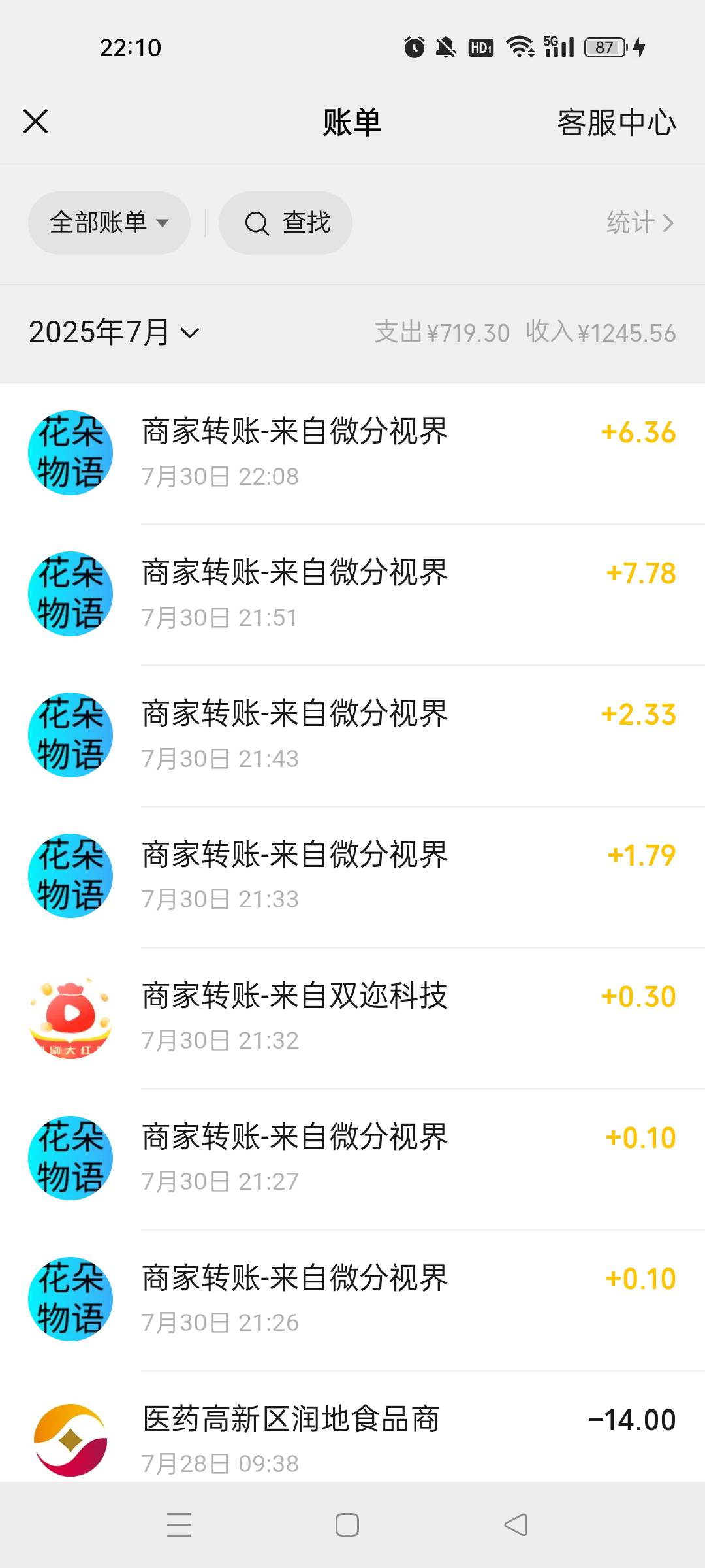 应用商店。花朵物语，看广告半小时给了18毛。中间广告开了zfb小荷包还给了5红包


56 / 作者:初夏啊 / 
