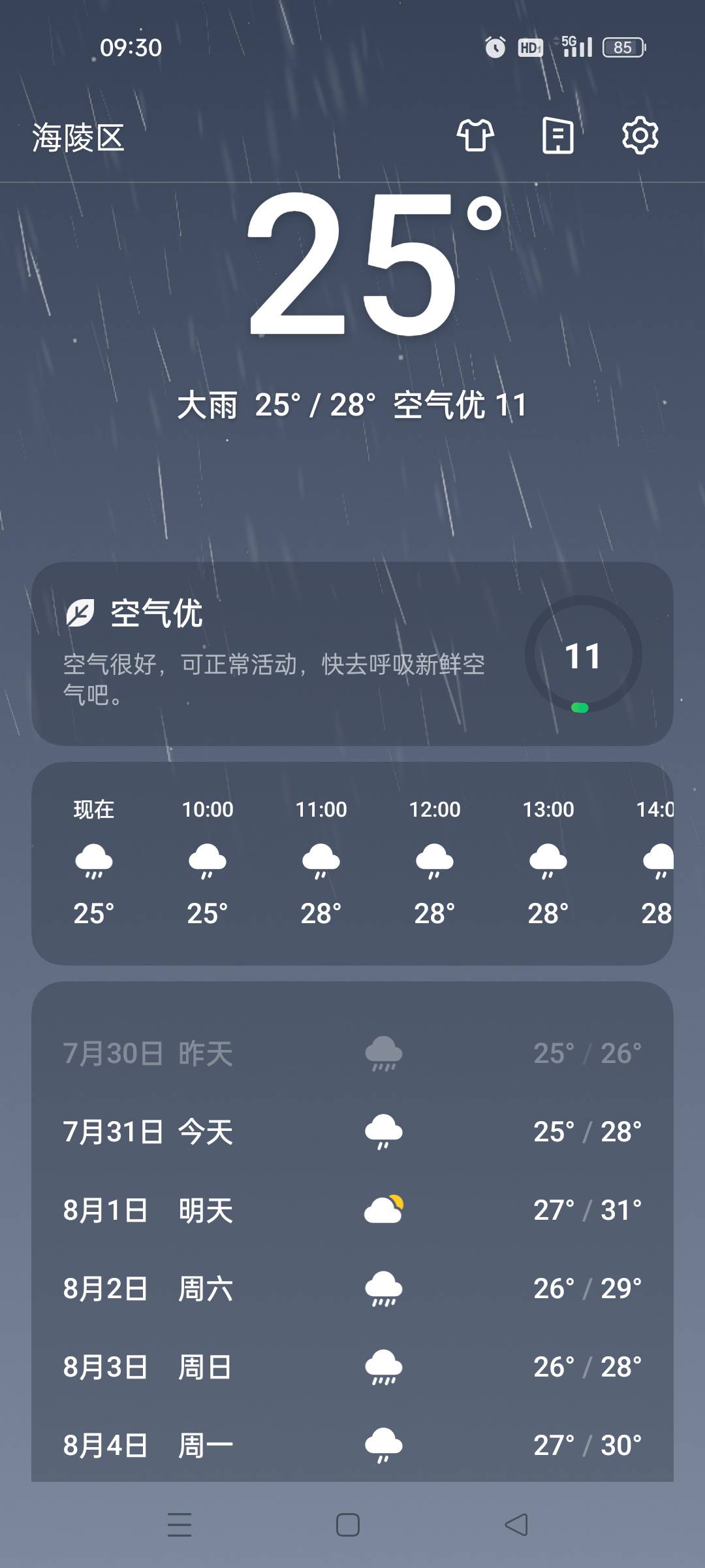 绝望了，有没有家里有空调的老哥收留一下，洗衣做饭样样精通

13 / 作者:初夏啊 / 