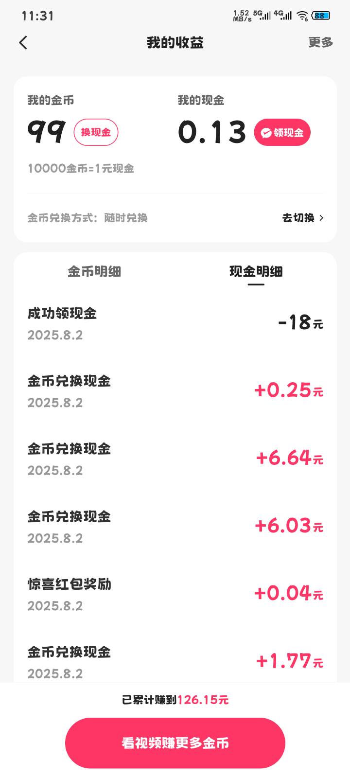没有快手极速版，破零都难。

87 / 作者:奥利给124 / 