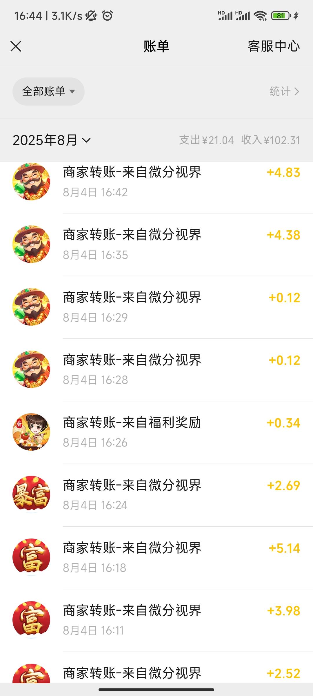 富贵系列成了，我这个看花朵物语都是0.01的号。富贵系列每次5k金币以上一次。不要问链19 / 作者:死得啦。。 / 