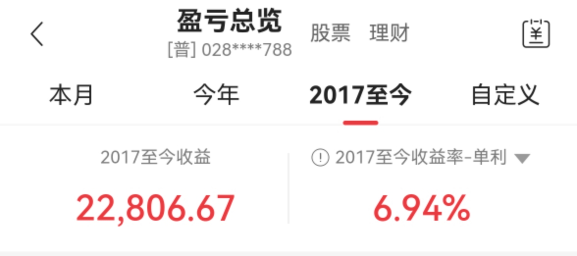 晚上跟老婆商量了下，决定退出大a了，炒了好几年一直亏，直达年初老丈人给加仓了几个78 / 作者:ORZ迷彩 / 