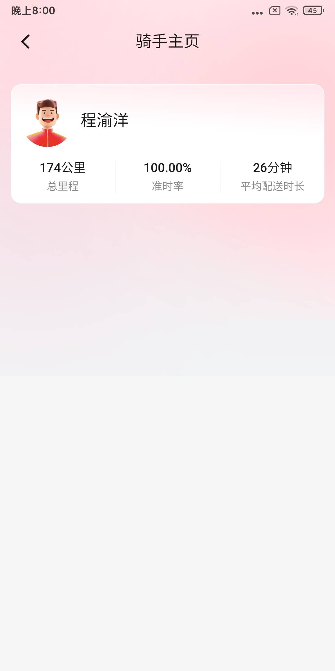 还是这种送外卖好估计学生兼职没有那种老外卖挂壁老g不到最后几分钟不给你送

0 / 作者:重中之重学习的 / 